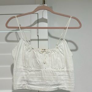 Brandy Melville white crop top